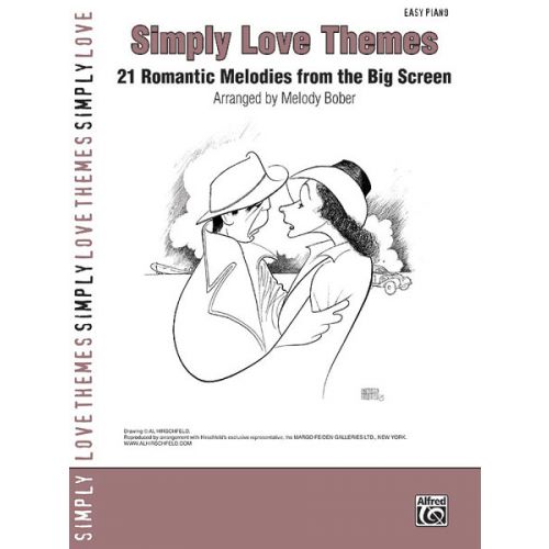 ALFRED PUBLISHING SIMPLY LOVE THEMES - PIANO SOLO