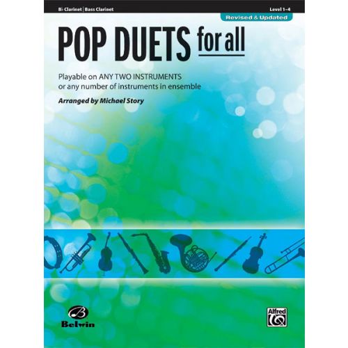 ALFRED PUBLISHING STORY MICHAEL - POP DUETS FOR ALL - CLARINET