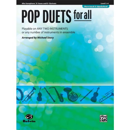  Story Michael - Pop Duets For All - Saxophone