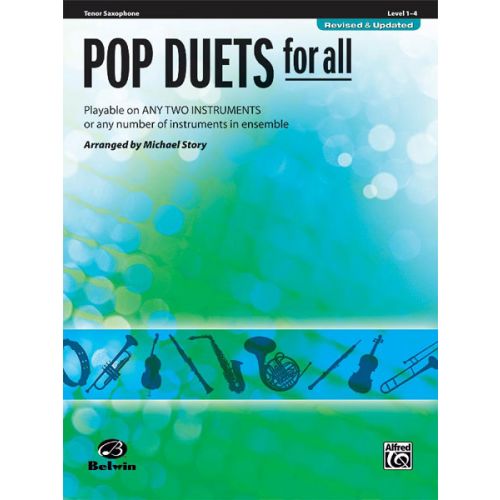 STORY MICHAEL - POP DUETS FOR ALL - TENOR SAXOPHONE