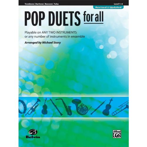 ALFRED PUBLISHING STORY MICHAEL - POP DUETS FOR ALL - TROMBONE
