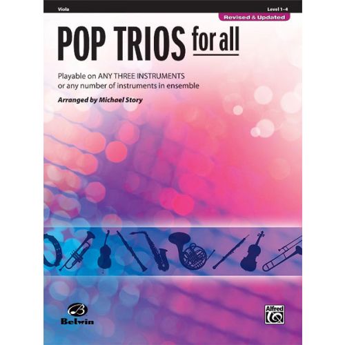 ALFRED PUBLISHING STORY MICHAEL - POP TRIOS FOR ALL - VIOLA