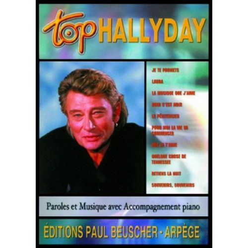 PAUL BEUSCHER PUBLICATIONS HALLYDAY JOHNNY - TOP HALLYDAY - PVG