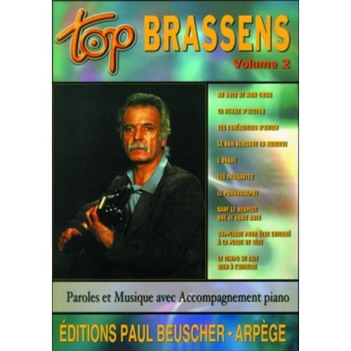 PAUL BEUSCHER PUBLICATIONS BRASSENS GEORGES - TOP BRASSENS VOL.2 - PVG