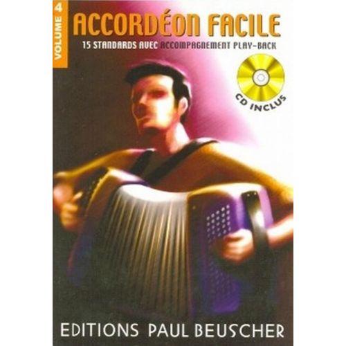 ACCORDEON FACILE VOL.4 + CD