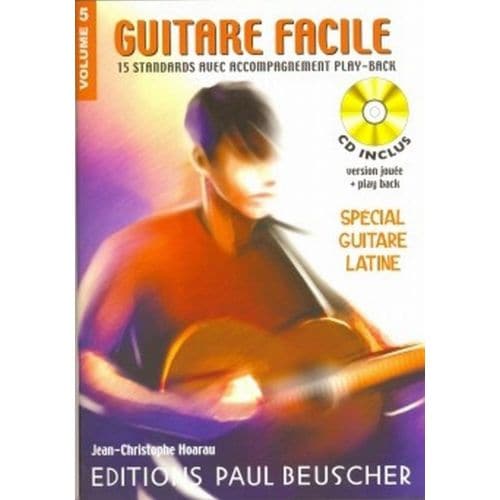 GUITARE FACILE VOL.5 SPECIAL LATIN + CD