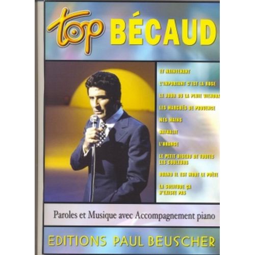 PAUL BEUSCHER PUBLICATIONS BECAUD GILBERT - TOP BECAUD - PVG
