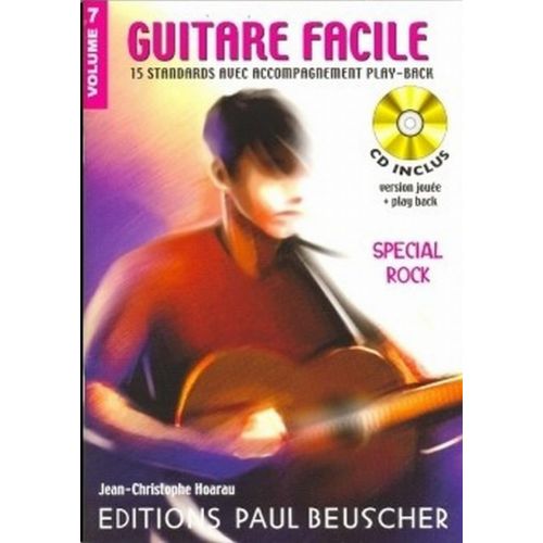 GUITARE FACILE VOL.7 SPECIAL ROCK + CD
