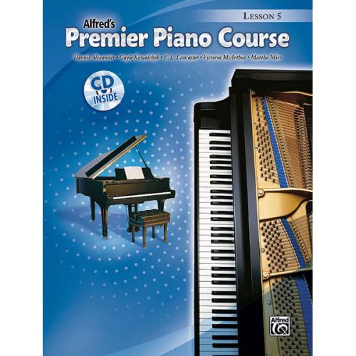 PREMIER PIANO COURSE LESSON 5 + CD - PIANO SOLO