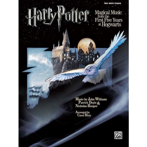 ALFRED PUBLISHING WILLIAMS JOHN - HARRY POTTER MAGICAL MUSIC 1-5 - PIANO SOLO, BIG NOTES