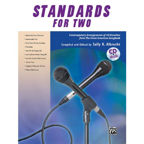 ALBRECHT SALLY - STANDARDS FOR TWO - VOICE AND PIANO