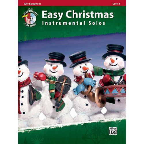 ALFRED PUBLISHING EASY CHRISTMAS INSTRUMENTAL SOLOS + CD - SAXOPHONE AND PIANO