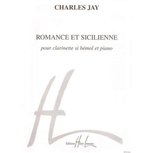 Jay Charles - Romance Et Sicilienne - Clarinette, Piano
