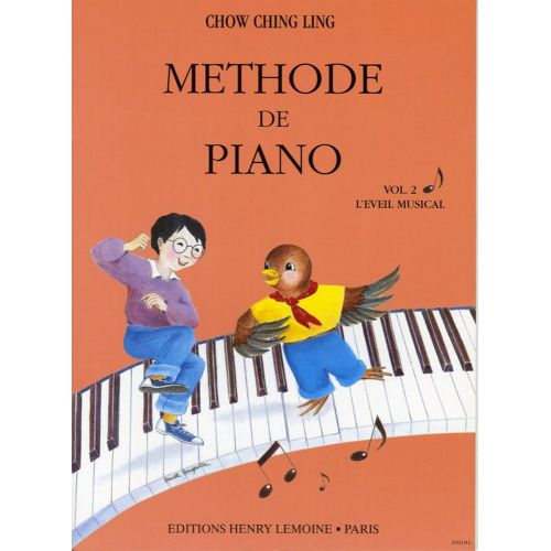 CHOW CHING-LING - METHODE DE PIANO VOL.2 - PIANO