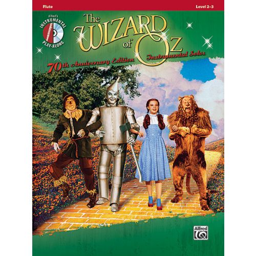 GARLAND JUDY - WIZARD OF OZ + CD - FLUTE AND PIANO