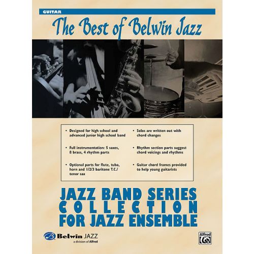 ALFRED PUBLISHING BEST OF BELWIN : JAZZ BAND - GUITAR
