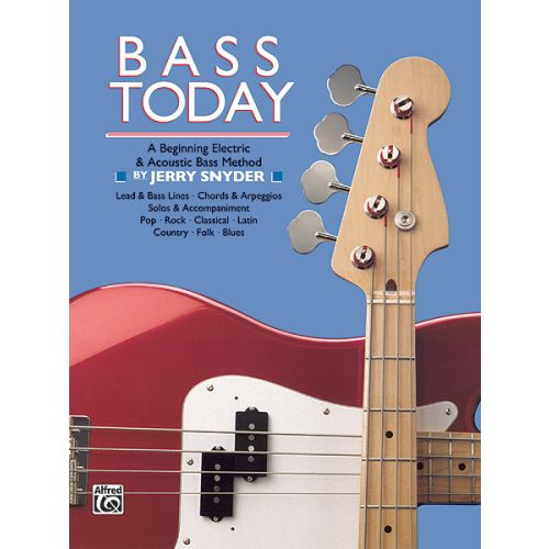ALFRED PUBLISHING Snyder Jerry - Bass Today - Bass Guitar