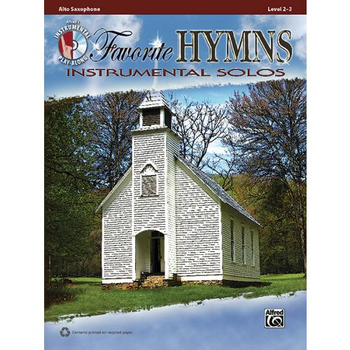 FAVORITE HYMNS INSTRUMENTAL + CD - SAXOPHONE AND PIANO