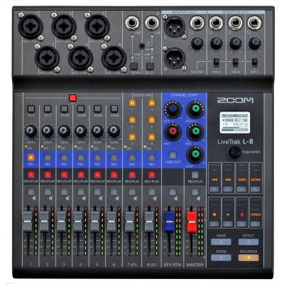 ZOOM Livetrak L-8