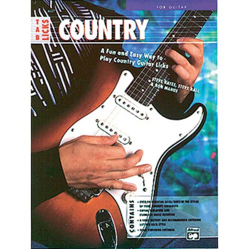 TAB LICKS-COUNTRY - GUITAR