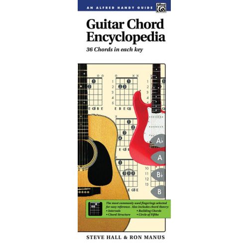 ALFRED PUBLISHING HALL S AND MANUS M - GUITAR CHORD ENCYCLOPEDIA HANDY GUIDE - GUITAR