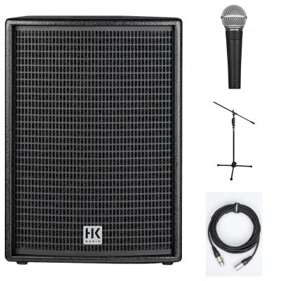 PACK KARAOKE MOVE 8 + 2x SM58 + 2x MIC150 + 2x XLR 6M