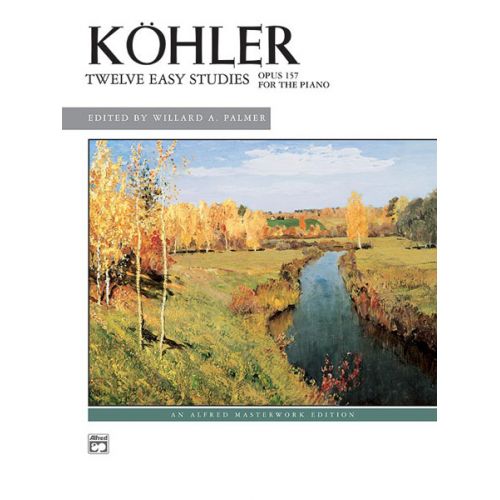 KOHLER - 12 EASY STUDIES - PIANO SOLO