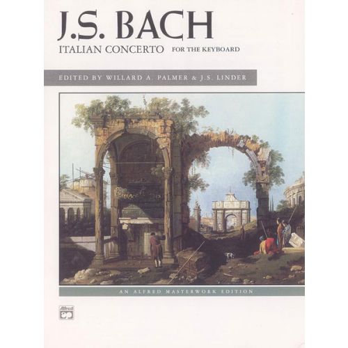 ALFRED PUBLISHING BACH JOHANN SEBASTIAN - ITALIAN CONCERTO - PIANO SOLO