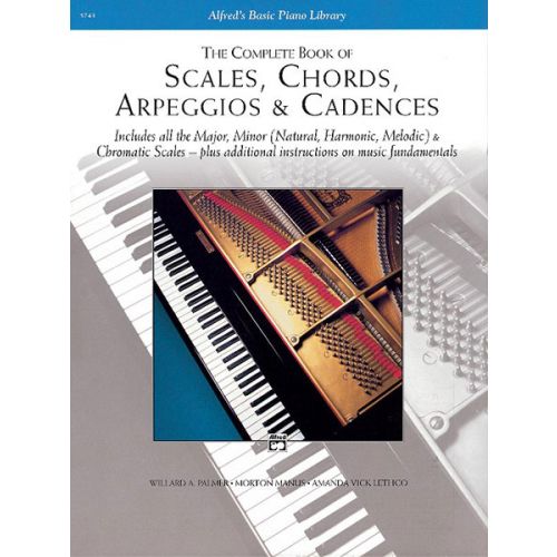 PALMER MANUS AND LETHCO - THE COMPLETE BOOK OF SCALES, CHORDS - PIANO