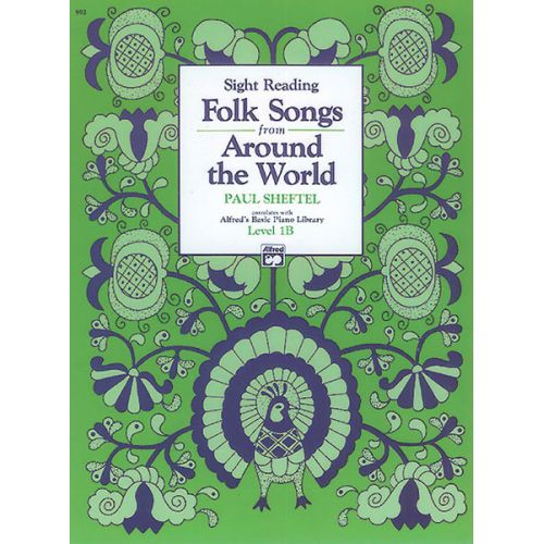 SHEFTEL - FOLK SONGS FROM AROUND THE WORLD, LEVEL 1B - PIANO