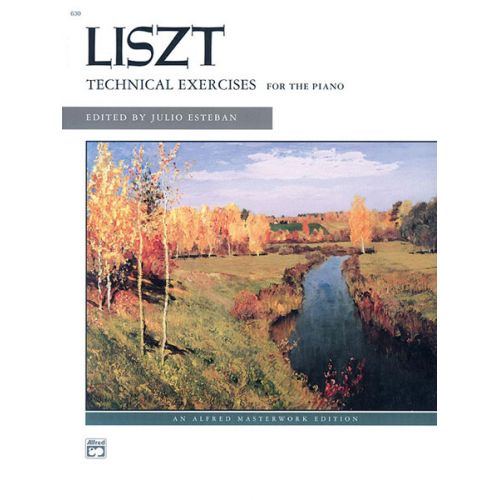 ALFRED PUBLISHING LISZT FRANZ - TECHNICAL EXERCISES - PIANO SOLO 