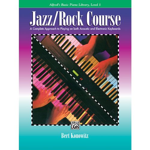  Konowitz Bert - Jazz ,rock Piano Course Level 1 - Electronic Keyboard