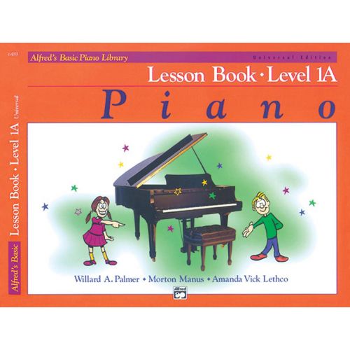 ALFRED PUBLISHING PALMER MANUS AND LETHCO - ALFRED'S BASIC PIANO LESSON BOOK 1A - PIANO