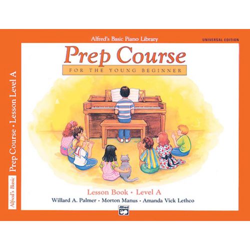 ALFRED PUBLISHING PALMER MANUS AND LETHCO - ALFRED PREP COURSE LESSON BOOK LEVEL A - PIANO