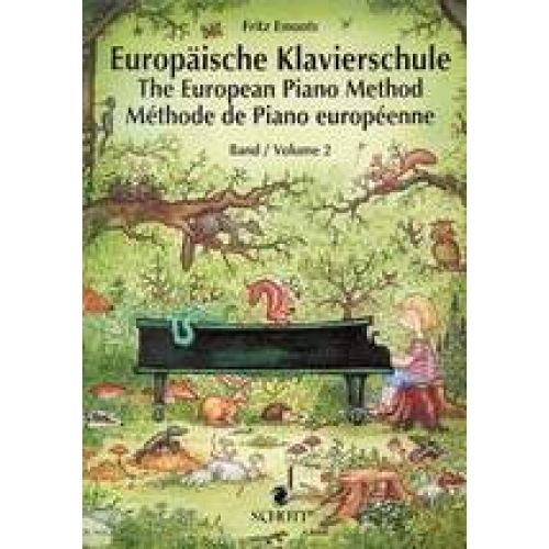 SCHOTT EMONTS FRITZ - EUROPEAN PIANO METHOD VOL.2