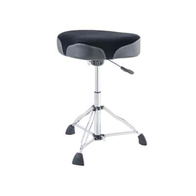 PSN-14HM - HYDRAULIC SEAT - BLACK/GREY FABRIC SEAT - DOUBLE BASE