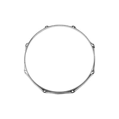 PKS313-8 - TRIPLE FLANGE CIRCLE 2,3 MM - 13? - 8 HOLES - CHROME PLATED - STAMPED SIDE