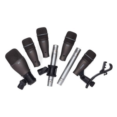 DK707 5 PACK DYNAMIC MICROPHONES & 2 CONDENSERS
