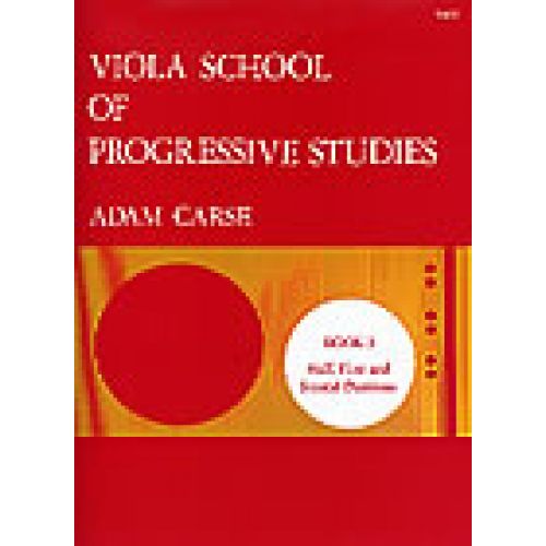 CARSE ADAM - VIOLA SCHOOL OF PROGRESSIVE STUDIES VOL.3