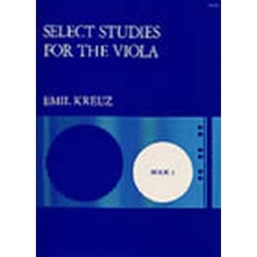 KREUZ E. - SELECT STUDIES FOR THE VIOLA BOOK 1 