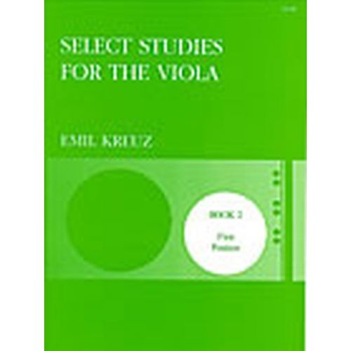 KREUZ E. - SELECT STUDIES FOR THE VIOLA BOOK 2 
