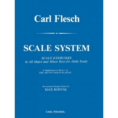 CARL FISCHER Flesch Carl - Le Systeme De Gammes - Violon