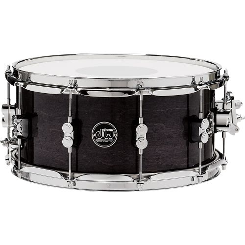 DW DRUM WORKSHOP PERFORMANCE 14 x 6,5" LACQUER EBONY STAIN