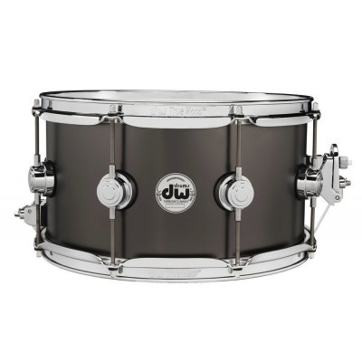 SATIN BLACK OVER BRASS 13X7