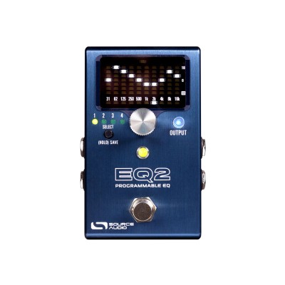 SOURCE AUDIO EQ2 PROGRAMMABLE EQ SA270 - INSTRUMENT EQ PEDAL