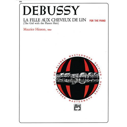DEBUSSY CLAUDE - LA FILLE AUX CHEVEUX DE LIN - PIANO SOLO