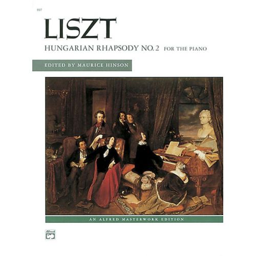 ALFRED PUBLISHING LISZT FRANZ - HUNGARIAN RHAPSODY NO2 - PIANO SOLO
