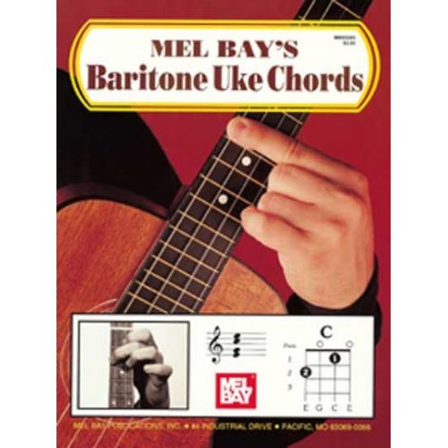 MEL BAY BAY MEL - BARITONE UKE CHORDS - UKULELE