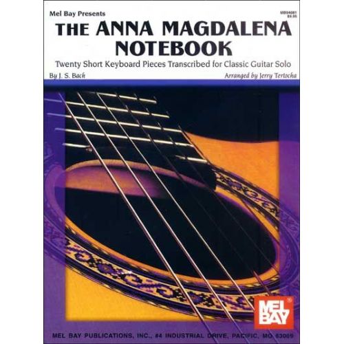 TERTOCHA JERRY - THE ANNA MAGDALENA NOTEBOOK FOR CLASSIC GUITAR - GUITAR
