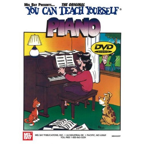 MEL BAY DEAN BYE L. - YOU CAN TEACH YOURSELF PIANO + DVD - PIANO